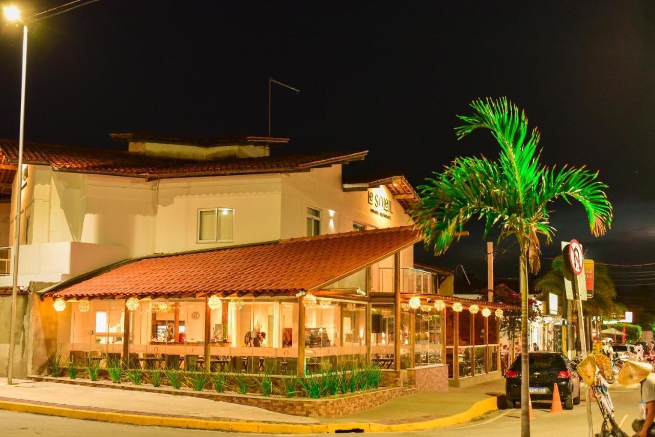Le Soleil Pousada E Restaurante Praia do Frances Exterior foto